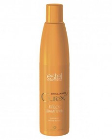 Estel Professional Блеск-шампунь для всех типов волос Curex Brilliance Shine-Shampoo 300мл - aromag.ru - Екатеринбург