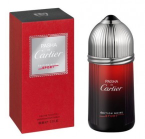 Cartier Pasha de Cartier Edition Noire Sport Туалетная вода 100 мл - aromag.ru - Екатеринбург